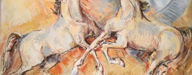 Yellow horses